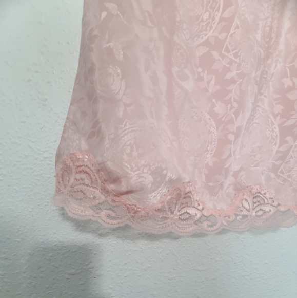 Vintage Victoria's secret gold lable pink slip nighty lingerie - Picture 5 of 13